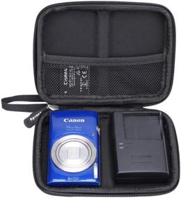 img 4 attached to 📸 Защитный чехол для камеры Canon PowerShot ELPH 180 - прочный жесткий корпус для хранения в синем цвете