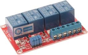 img 1 attached to SMAKN Blue SRD-12VDC-SL-C 4 Channel 12V DC High/Low Level Relays Module Board