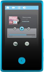 img 4 attached to Ematic 8GB MP3 Video Player with FM Tuner, Voice Recorder, Bluetooth, 2.4-inch Touch Screen and SD Slot, Blue - Enhanced Media Experience at Your Fingertips