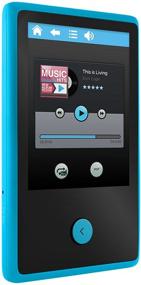 img 3 attached to Ematic 8GB MP3 Video Player with FM Tuner, Voice Recorder, Bluetooth, 2.4-inch Touch Screen and SD Slot, Blue - Enhanced Media Experience at Your Fingertips