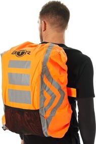 img 2 attached to Stay Visible and Dry with the BTR Waterproof High Vis Reflective Backpack Cover