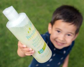 img 1 attached to 👶 Organic Baby Shampoo & Body Wash - Aloe, Cucumber, Citrus Essential Oils - Gentle, Tear-Free, Eczema-Friendly - No Parabens, Dyes, Gluten, or Sulfates - 17.9 oz