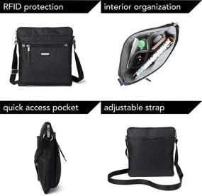 img 2 attached to 👜 Travel in Style with Baggallini Go Bagg: includes RFID Phone Wristlet