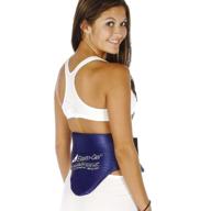 🌈 small/medium elasto-gel lumbar wrap by southwest technologies - fits waist sizes 24-36 inches логотип