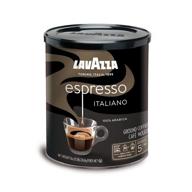 ☕ помол lavazza italian espresso, смесь кофе, средняя обжарка, 8 унций, набор из 4 банок (упаковка может отличаться) | настоящий итальянский кофе, обжаренный в италии | набор по выгодной цене, не содержит гмо, 100% арабика, насыщенный вкус логотип