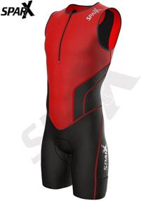 img 3 attached to 🏊 Men's Racing Triathlon Suit: Sparx X - Optimal for Tri Cycling, Swimming, and Running