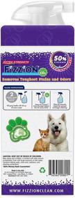 img 2 attached to 🐾 Fizzion Pet Stain & Odor Remover - 23oz Spray Bottle with 2 Refills (46oz Total)