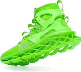 img 2 attached to 👟 High-performance Women's Athletic Shoes: MrLin Comfortable Fashion Non-Slip Sneakers for Walking, Gym, Tennis and Hip Hop Activities