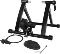 🚴 songmics magnetic bike trainer stand - noise reduction wheel, black usbt003b01 logo