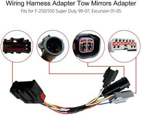 img 3 attached to Harness Mirrors F 250 F 550 Excursion 1999 2007