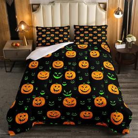 img 3 attached to Pumpkin Comforter Halloween Lantern Cutting