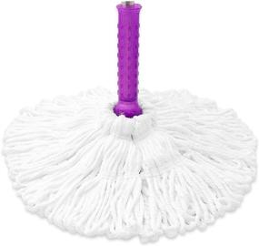 img 1 attached to 🧽 2 Refills for Self-Wringing Ratchet Twist Mop with Microfiber Twist Mop Head