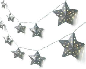 img 4 attached to 🌟 ACRAFT Twinkle Star Bedroom Fairy Lights | Plug in Decorative Lighting with End-to-end Connector | Perfect for Teen Girls & Boys' Tee Pee