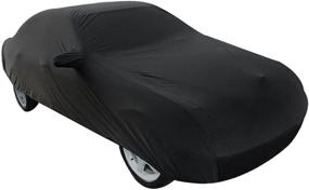 img 4 attached to 🚗 3XL Car Cover Waterproof All Weather - Full Car Cover Rain Sun Protection, Universal Fit for Sedan 490 x 180 x 160cm