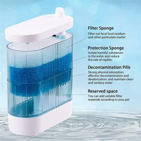 img 3 attached to BaoGuai Waterfall Bio Filtration Adjustable Amphibian