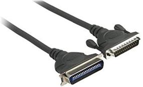 img 2 attached to 🖨️ 15 Feet Bi-Directional Pro Series Printer Cable - Belkin F2A036-15, Standard Parallel, DB25 Male to Centronics 36 Male