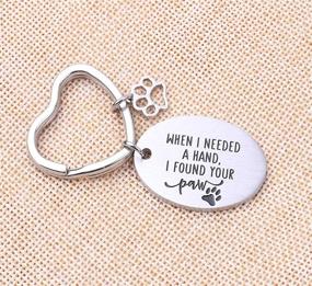 img 1 attached to 🐾 RUNXINTD Your Paw: A Heartwarming Charm Bracelet for Dog Lovers in Need of Support