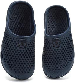 img 1 attached to 👦 VIYEAR Sandals Slippers Kids Boys' Clogs & Mules Shoes