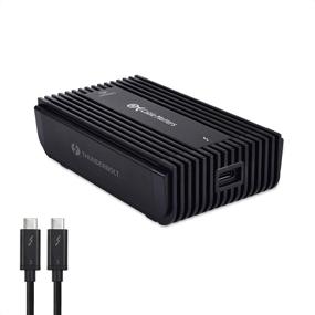 img 4 attached to 🔌 Адаптер Cable Matters Thunderbolt 3 10G Ethernet: сертифицирован с поддержкой NBASE-T | Не подходит для портов USB-C без логотипа Thunderbolt