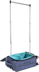 img 4 attached to 🧳 Stylish and Convenient: Mavii Costume Rack Carry-On Luggage with Spinner Wheels in Gray