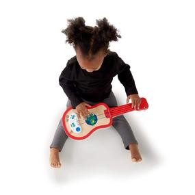 img 3 attached to 🎵 Enhance Your Baby's Sensory Development with the Baby Einstein Magic Touch Ukulele Wooden Musical Toy