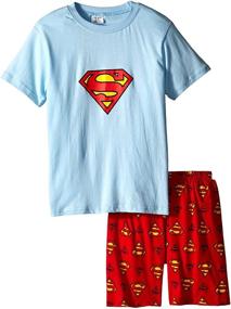 img 1 attached to 👕 High-Quality Boys Pajamas Sets: 100% Cotton Kids Sleepwear Range™ - Blue