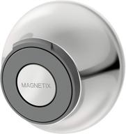 moen 186117 magnetix remote dock: convenient chrome holder for handheld shower logo