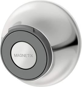 img 4 attached to Moen 186117 Magnetix Remote Dock: Convenient Chrome Holder for Handheld Shower