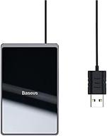 baseus card ultra thin wireless charger logo