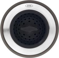 oxo good grips strainer stopper logo