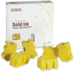 img 4 attached to Genuine Xerox Yellow Solid Ink Sticks For The Phaser 8860/8860MFP Yellow (6 Pcs/Box)