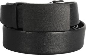 img 2 attached to Leather Automatic Adjustable CANDOR CLASS Men's Accessories and Belts