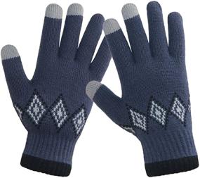 img 4 attached to LETHMIK Winter Touchscreen Gloves Texting