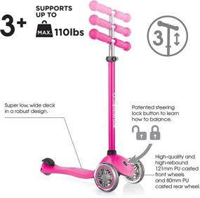 img 3 attached to 🛴 Globber V2 Adjustable Height 3-Wheel Scooter