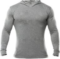 💪 ultimate bodybuilding long sleeve sweatshirts: high-performance polyester fabrics for unmatched results logo