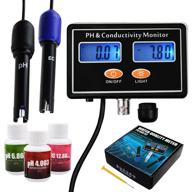 🐠 highly accurate 0-14 ph & 0-19.99ms conductivity monitor for aquariums & hydroponics logo