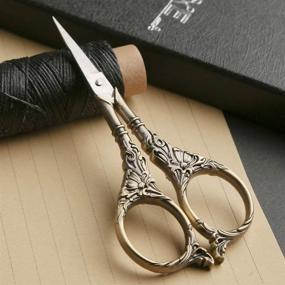 img 2 attached to Embroidery Scissors Stainless Dressmaker Needlework Sewing in Sewing Notions & Supplies