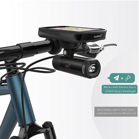 img 1 attached to 🚲 TUSITA [2-Pack] Комбинированный кронштейн для GoPro для велосипеда, совместимый с Garmin Edge GPS Computer - держатель переднего фонаря для велосипеда, кронштейн для камеры GoPro - аксессуары для велоспорта MTB