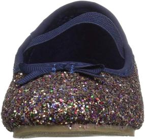 img 3 attached to Carters Ballet Brown 🩰 Toddler Girls' Shoes for Baby Girls