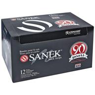 📍 12 packs of sanek neck strips by graham beauty - made in usa (#43310) logo