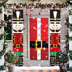 img 2 attached to Cxwind Nutcracker Christmas Banners Outdoor Decorations Life
