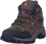 🥾 moab 2 mid waterproof hiking boot for kids by merrell логотип