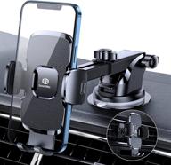 📱 desertwest car phone mount: ultimate protection for dashboard, windshield, and air vent | compatible with iphone 12 se, samsung galaxy s21 note 20 & more logo