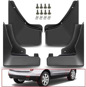 img 4 attached to Premium Splash Mudflaps Cadillac 2010 2015