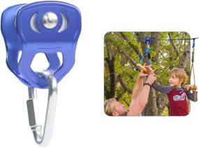 img 4 attached to Slackline Carabiner Obstacle Backyard Accessories