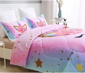 img 1 attached to 🛏️ Discover Unmatched Comfort: SIRDO Magical Comforter, Microfiber Washable Kids' Home Store