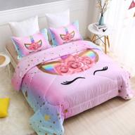 🛏️ discover unmatched comfort: sirdo magical comforter, microfiber washable kids' home store logo