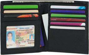 img 3 attached to Texan Bull: Stylish Leather Wallets for Hipster Men's Wallets, Card Cases & Money Organizers