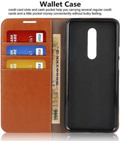 img 2 attached to OnePlus ICoverCase Genuine Leather Case for 6.67-inch Device