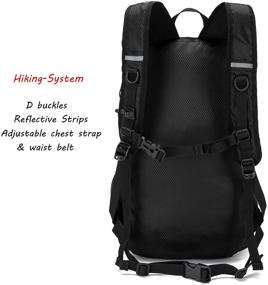 img 2 attached to 🎒 HawLander Packable Lightweight Daypack Backpack